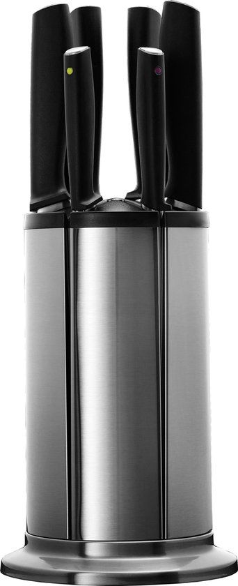 Joseph Joseph Elevate Carrousel met 6 Messen - RVS - Zilverkleurig