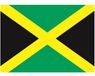 Bellatio Decorations Vlag van Jamaica stickers - 10x - 7 x 10 cm