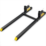 VEVOR Palletvork 1490x70x230mm Vorkenbord 907kg Laadvermogen Vorken 149cm Totale Lengte met 109,2cm Vorkblad Vorkheftruck 495-915mm Verstelbare Vorktanden Voorlader Palletframe