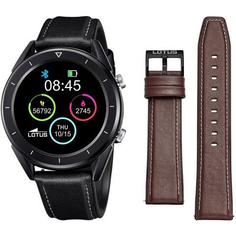 LOTUS Smartime Display Smartwatch 50009/1 Zwart Wol