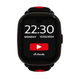 SaveFamily Iconic Plus 2. Smartwatch voor kinderen met GPS, bellen, videogesprek, AI, SOS, Whatsapp, Spotify, temperatuurmeter, verwisselbare bandjes (Iconic Plus 2, Gamer) (Iconic Plus 2, Streamer)