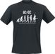 ACDC Evolution Of Rock T-Shirt Zwart XL