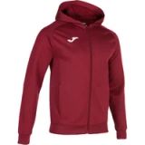 Joma Menfis Jas Met Kap Kinderen - Bordeaux | Maat: XS (164)