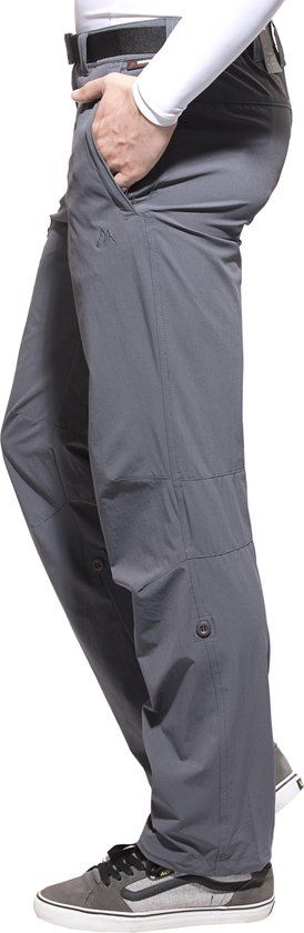 Maier Sports Nil Roll-Up Wandelbroek Heren Graphite