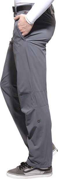 Maier Sports Nil Roll-Up Wandelbroek Heren Graphite