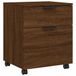 VidaXL Archiefkast Hout Bruin Eiken 45x38x54 cm