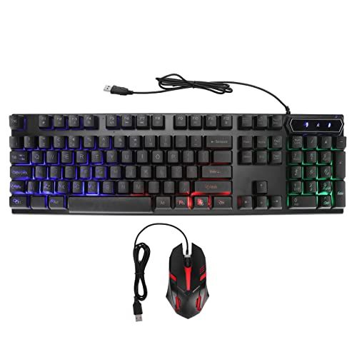 RGB Gamingtoetsenbord en Muiscombinatie met Één Hand Converter - PS3