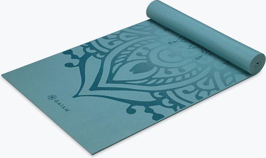 Gaiam Niagara Yoga Mat - Blauw - 6mm