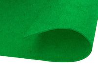 Acrylvilt, groen, sterk, 30 x 45 cm, 220 g/m², 10 stuks.