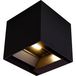 V-TAC VT-409CCT-B 23770-1 Lampe murale à énergie solaire avec détecteur de mouvement LED 9 W Noir