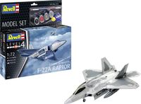 Revell Modelbouwpakket Lockheed Martin F-22A Raptor Straaljager - 1:72