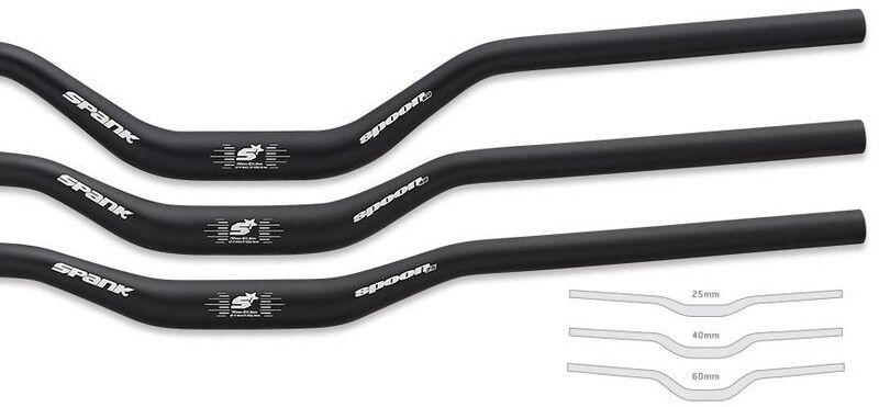 Spank Spoon 800 Handlebar Ø31.8mm, 40mm, Black