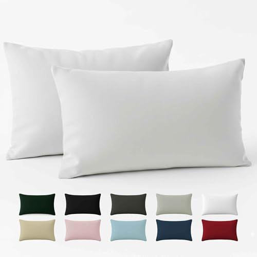 Dreamzie Kussensloop 50x70 Renforcé Katoen (set van 2) - Wit