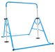 Rek voor gymnastiek voor kinderen - Uitschuifbare trainingstang blauw