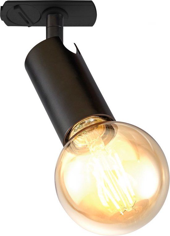 Nordlux Open Link Railspot Zwart E27 60 W