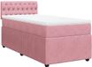 vidaXL Boxspringbed met matras, roze, 80x200 cm, fluweel