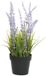 Everlands Lavendel plante artificielle en pot - lilas violet - D15 x H30 cm
