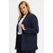 YOEK blazer bleu