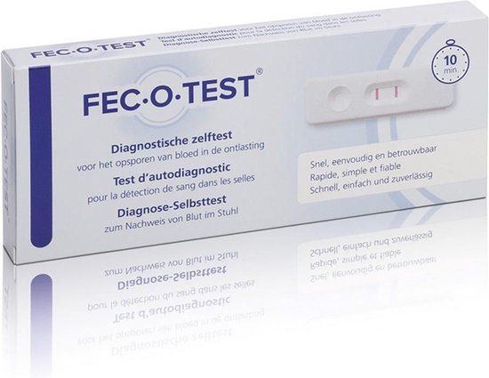 Fecotest (1 Test) - Darmgezondheidstest - Zelftest