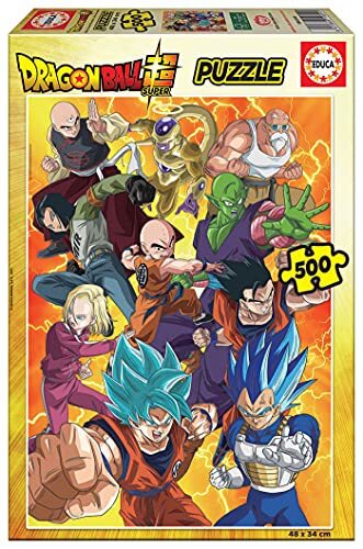 Educa 19009 - Dragon Ball Super - personages - puzzel 500 stukjes - vanaf 10 jaar