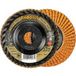 Rhodius 211407 JUMBO LONGLIFE TRIM disque lamelle grain 40 acier inoxydable, acier 10 pc.
