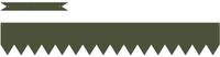 vidaXL - Grasafscherming - 50 st - 100 x 0,05 x 15 cm - Koud Gewalst Staal