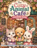 The Cozy Animal Café Coloring Book