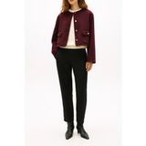 Tommy Hilfiger Df Wool Blend Reg Jacket Deep Burgundy Taille: 42