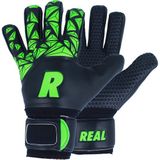 Real Subliem Keepershandschoenen Kinderen - Fluo Groen / Zwart | Maat: 4