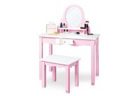 Pinolino Jasmin Speelkeuken wit, roze MDF 70x40x97 cm