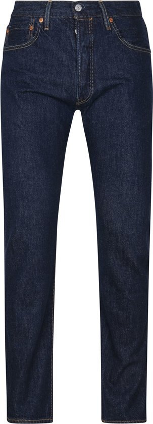 Levi's - ’s 501 Broek Regular Fit Donkerblauw - Heren - Maat W 34 - L 32 - Regular-fit