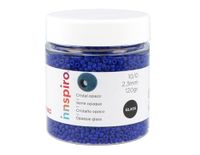 INNSPIRO Ronde rotstuin van glas, ondoorzichtig, marineblauw, 2,3 mm, 10/0, 120 g