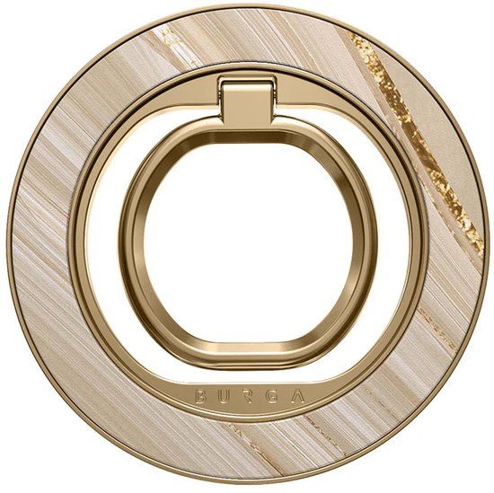 Burga Magnetic Ringholder Gold Telefoonring - Geschikt voor MagSafe - Full Glam