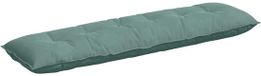 vidaXL Rugkussen zeegroen 180 x 50 cm corduroy stof