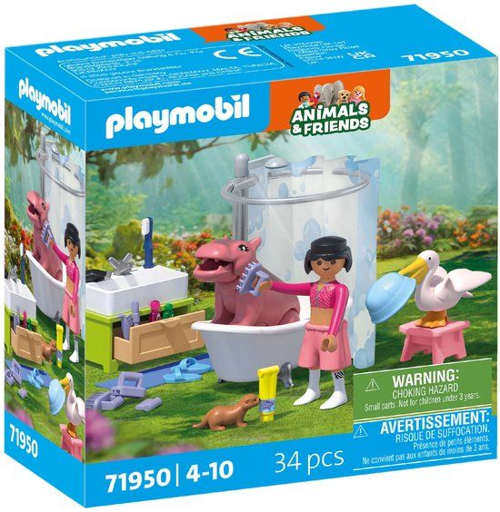 PLAYMOBIL Dierenbadplezier 71950
