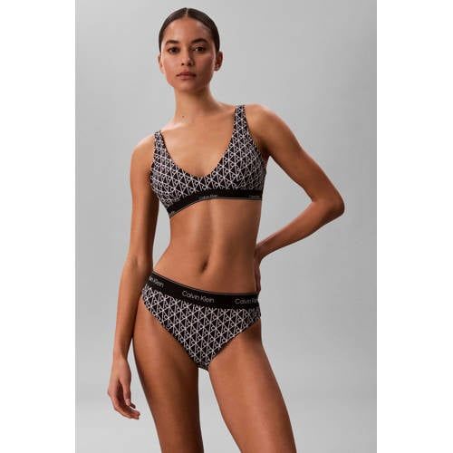 Calvin Klein bikinibroekje zwart/wit