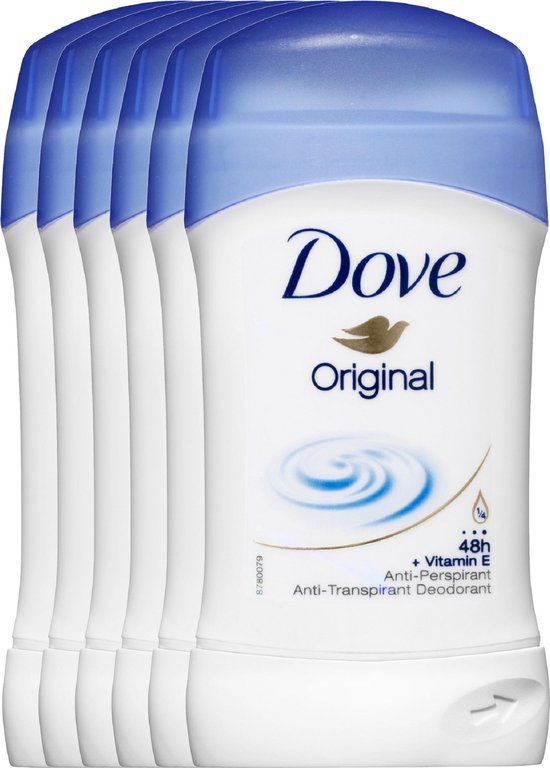 Dove Women Original Deodorant Stick - 6 x 40ml