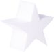 Glorex Hobby Piepschuim vormen sterren - 40 x 5 cm - hobby/knutselmateriaal - Kerst sterren maken