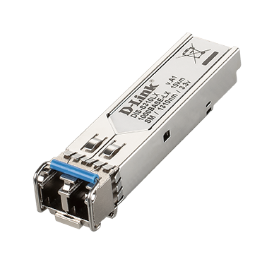 D-Link DIS-S310LX - Netwerk transceiver module - Zilver