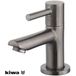 Wiesbaden Amador robinet de fontaine - Robinet de toilette - Robinet d'eau froide - Kiwa - 1/2 - Gunmetal