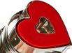 Städter koekjesvorm hart met uitwerper, roestvrij staal, zilver-rood, 4,8 cm