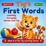 Tig's TIG Learning Tig's First Words Paperback