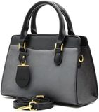 Sophie Siero Dames Tas – Zwarte Schoudertas Dames – Handtas Dames Zwart – Kunstleren Tas Vrouw – Crossbody Tas Dames – Luxe Dames Handtas Met Rits – Sophie Siero® IX