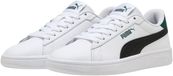 Puma Smash 3.0 Sneakers Junior Wit - Zwart - Donkergroen
