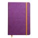 Rhodia 118750C Rhodiarama Book (DIN A5, 14,8 x 21 cm notitieboek met elastiek, gelinieerd, 96 vellen) 1 stuk violet