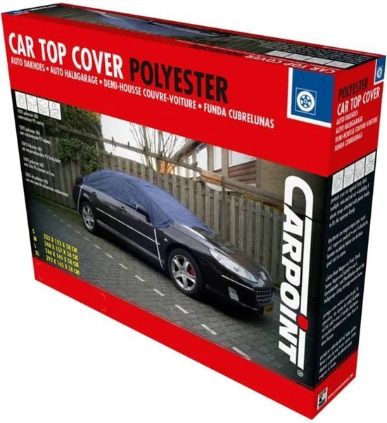 Carpoint Dakhoes Maat M - 248 x 157 x 58 cm - Blauw