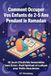 Comment Occuper Vos Enfants de 2-5 Ans Pendant le Ramadan: 30 Jours D'Activités Sensorielles sans Écran : Éveil Spirituel et Ludique pour Petits Musulmans