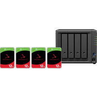Synology DS925+ + Seagate Ironwolf 12TB 4-Pack