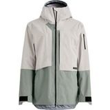 Ortovox Ravine Plus 3L, veste hardshell, femme, beige/vert clair