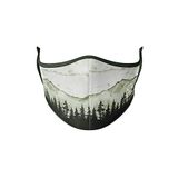 Otso Masque facial réutilisable Face Mask Green Forest 3 couches
